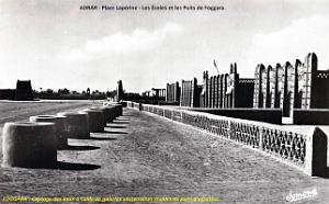 Adrar - Place Laperine - Les Ecoles et les puits de Foggara